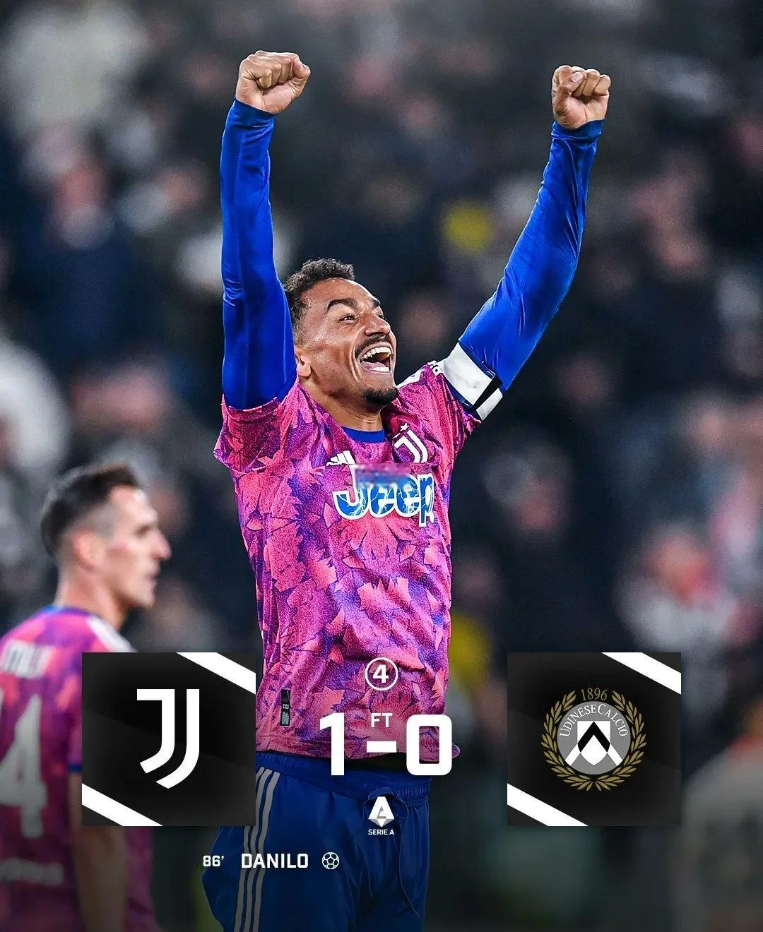 尤文图斯绝杀萨索洛，领先利益再度扩大